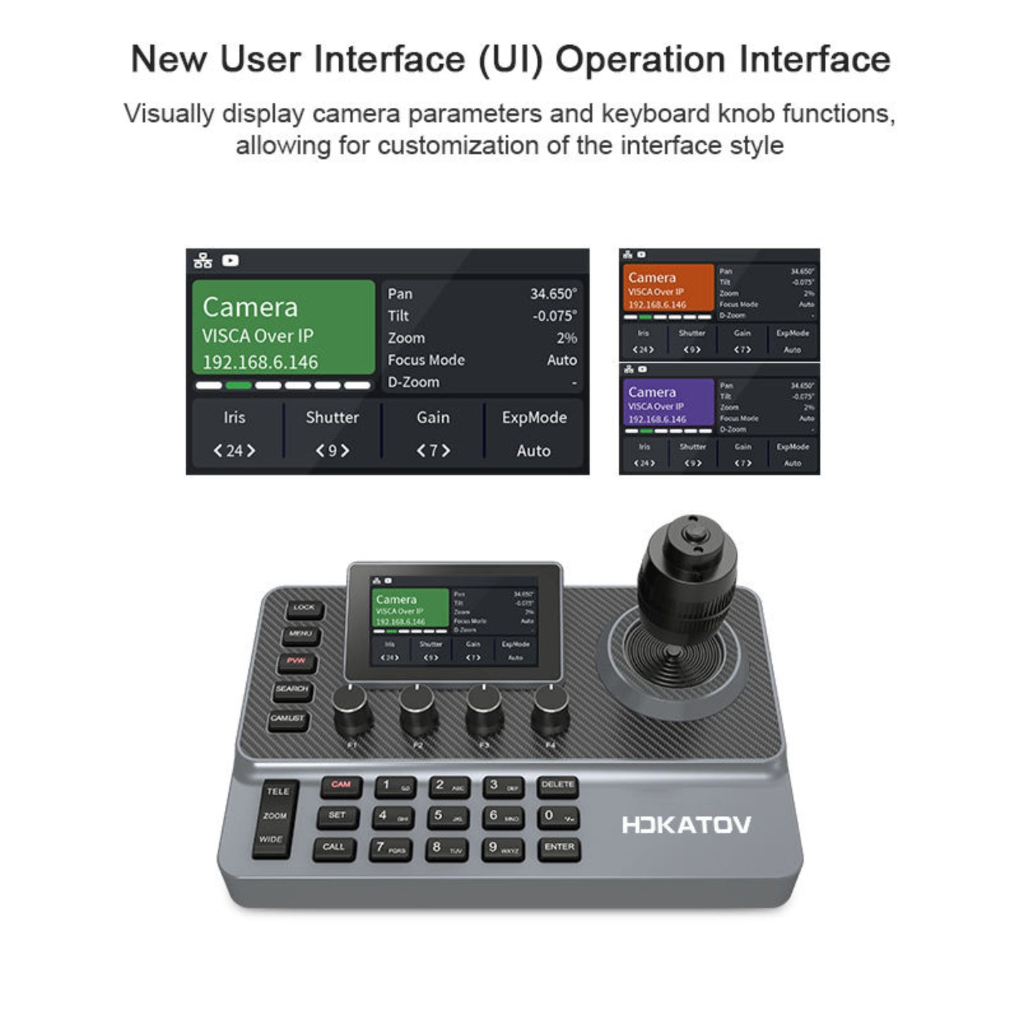 OptiCore Precision PTZ Camera Controller